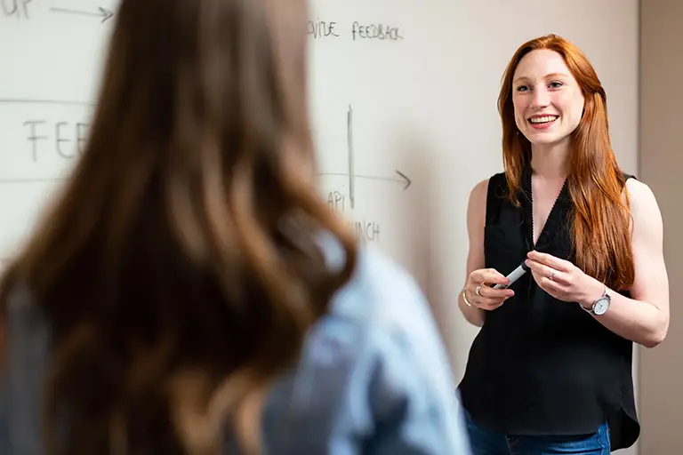 a person working in education